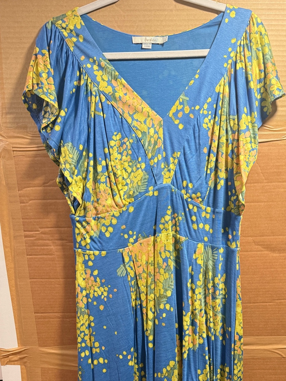 Boden Floral Summer Brunch Dress - Like New - Size 12